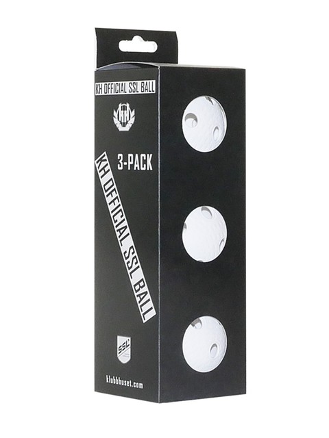 KH Innebandyboll Official SSL Ball (3-pack)
