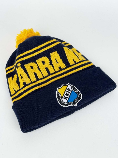 Kärra KIF - Stickad mössa med tofs