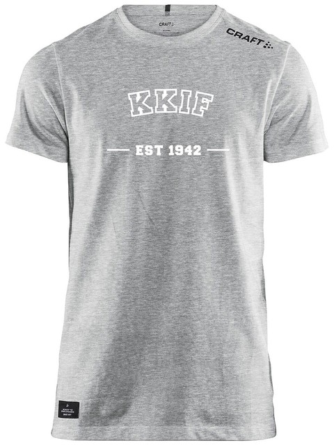 Craft T-shirt Community Mix SS Tee, Grey (Kärra KIF)