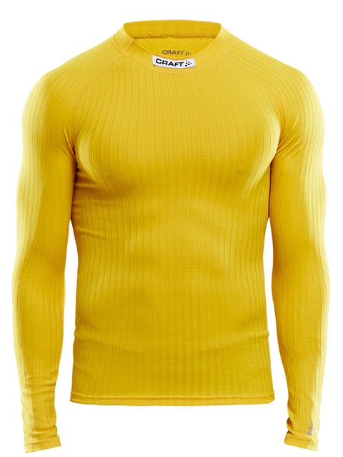 Craft Compression Shirt LS, Yellow (Kärra KIF)