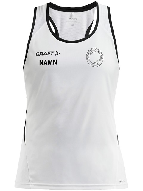 Craft Singlet Pro Control W, White (Kullaviks Tennisklubb)