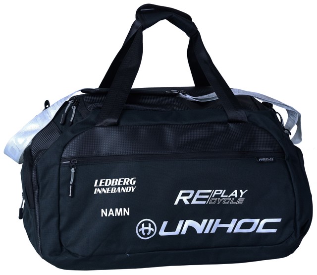 Unihoc Sportbag RE/PLAY Medium (Ledberg Innebandy)