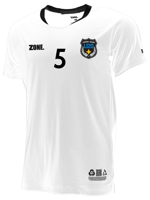 Zone T-shirt CLUB, White (LI20 - Leksand/Insjön)