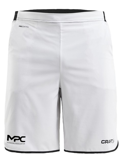 Craft Shorts Pro Control, White (Munkedal Padel Center)