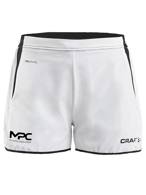 Craft Shorts Pro Control W, White (Munkedal Padel Center)