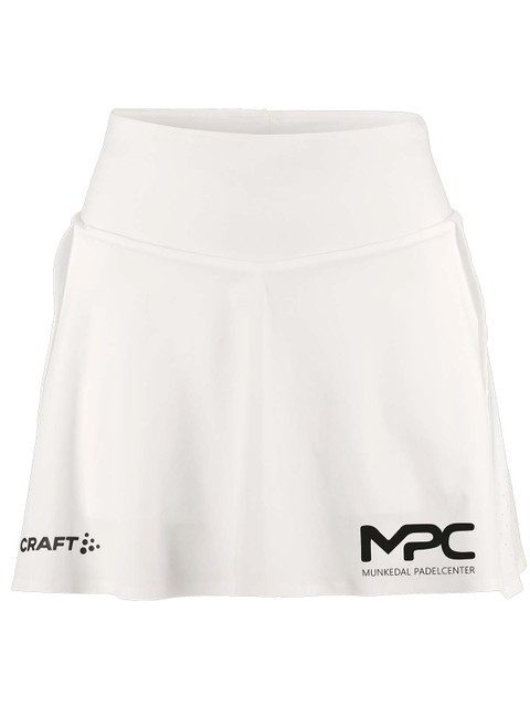 Craft Skirt ABILITY with pockets, White (Munkedal Padel Center)