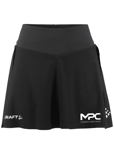 Craft Skirt ABILITY with pockets, Black (Munkedal Padel Center)