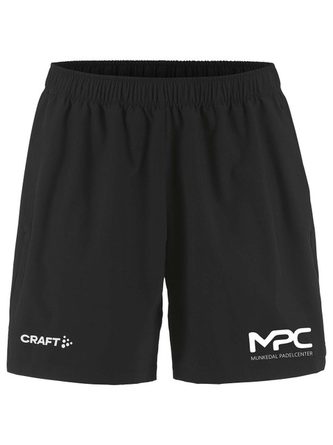 Craft Shorts ABILITY with pockets, Black (Munkedal Padel Center)
