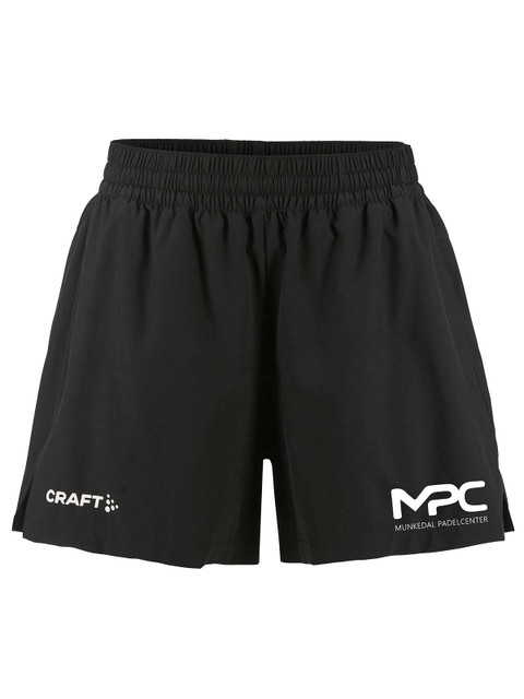 Craft Shorts ABILITY with pockets, Black (Munkedal Padel Center)