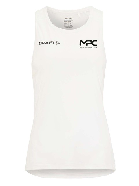 Craft Singlet ABILITY, White (Munkedal Padel Center)