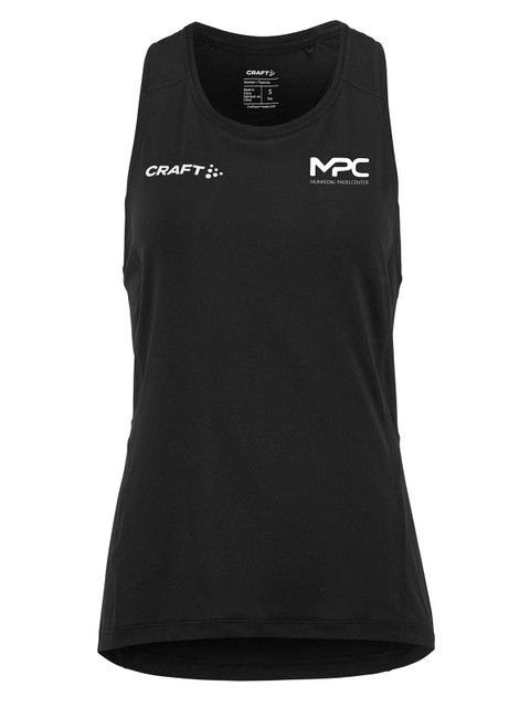 Craft Singlet ABILITY, Black (Munkedal Padel Center)