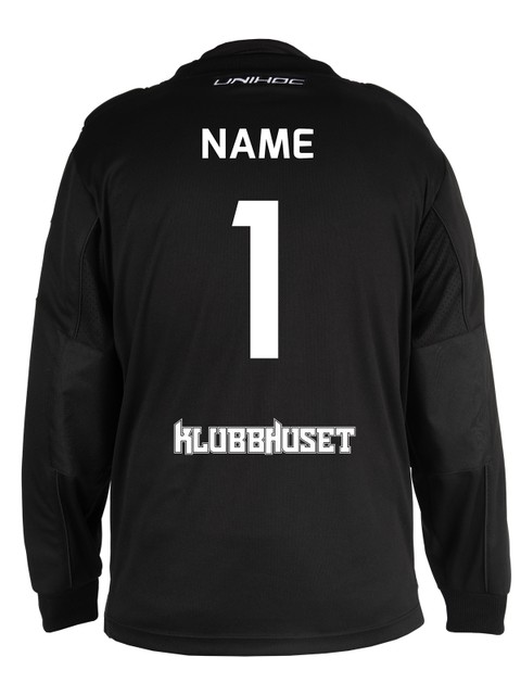Unihoc Goalie Jersey INFERNO, Black (Northern Stars)