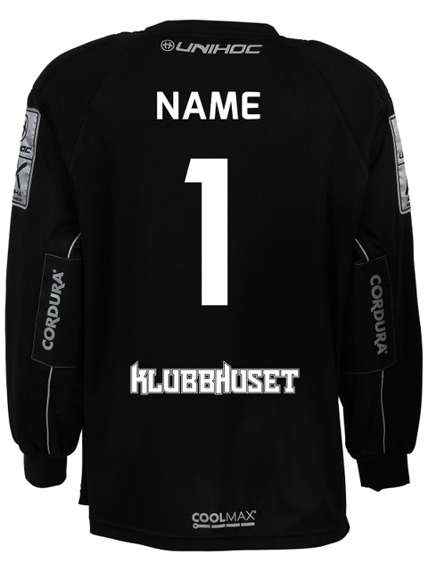 Unihoc Goalie Jersey ALPHA, Black (Northern Stars)