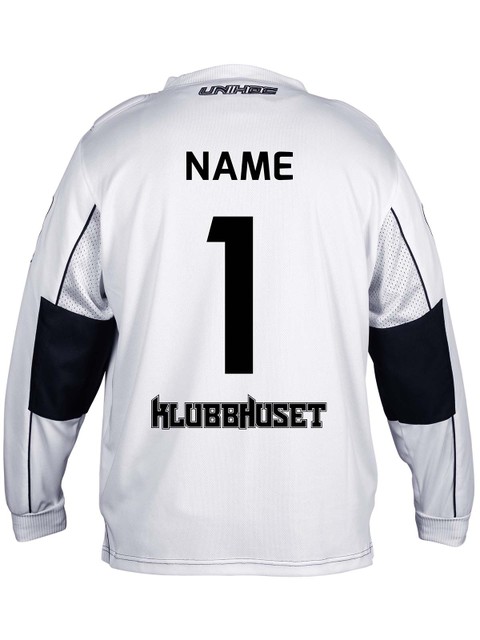 Unihoc Goalie Jersey INFERNO, White (Northern Stars)