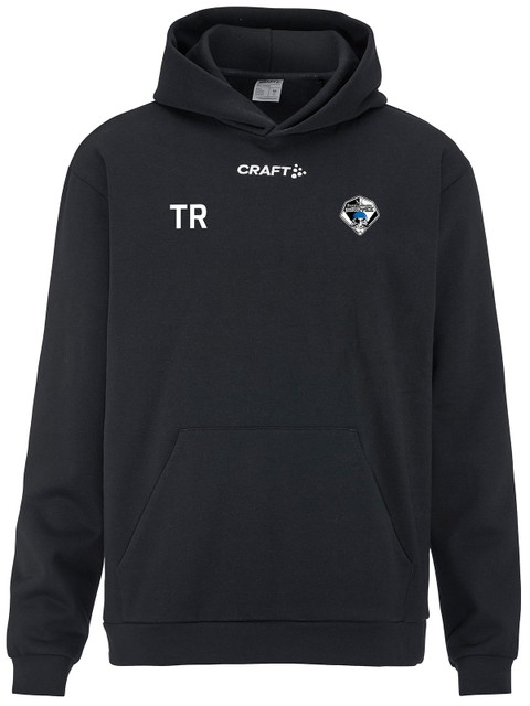 Craft Hoodie COMMUNITY 2.0, Black - small logo (IBF Älvstranden)