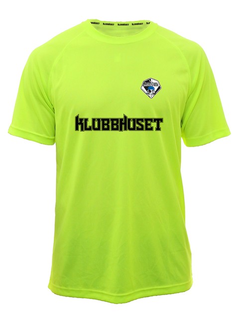 KH T-shirt Neongul, inkl. Number (IBF Älvstranden)