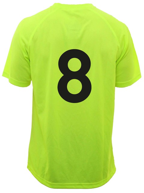 KH T-shirt Neongul, inkl. Number (IBF Älvstranden)
