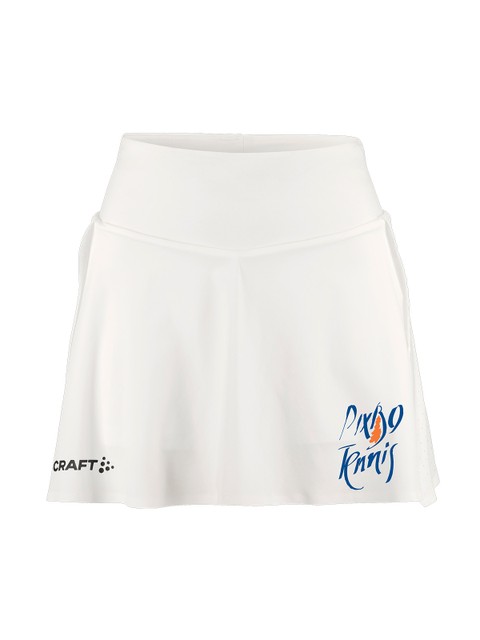 Craft Kjol ABILITY, med fickor - White (Pixbo Tennis)