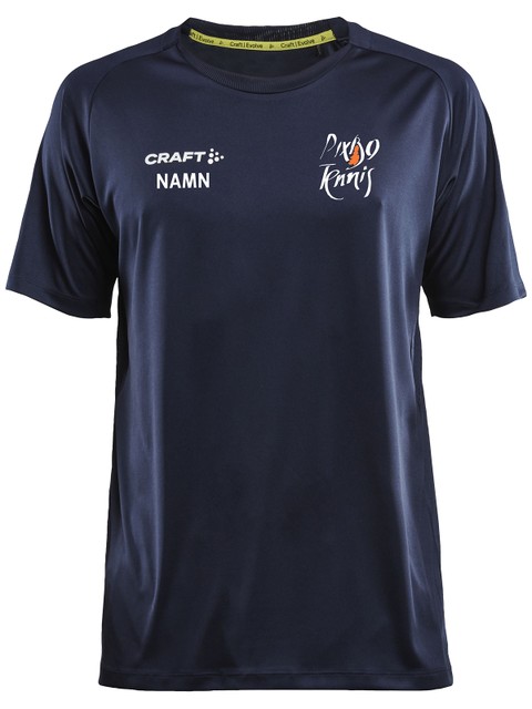 Craft T-shirt Evolve, Navy (Pixbo Tennis)