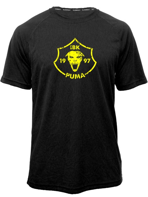 KH T-shirt Function - Black, with big logo (IBK Puma)