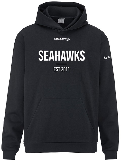 Craft Hoodie COMMUNITY 2.0, Black (Särö Seahawks)