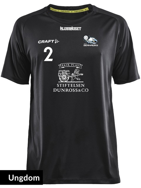 Craft T-shirt Evolve - Ungdom (Särö Seahawks)