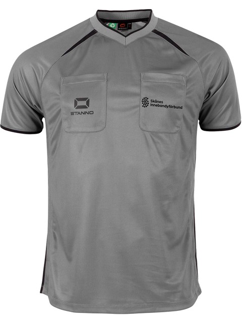 Stanno Referee Shirt Bergamo II, Grey (Skånes IBF Domare)
