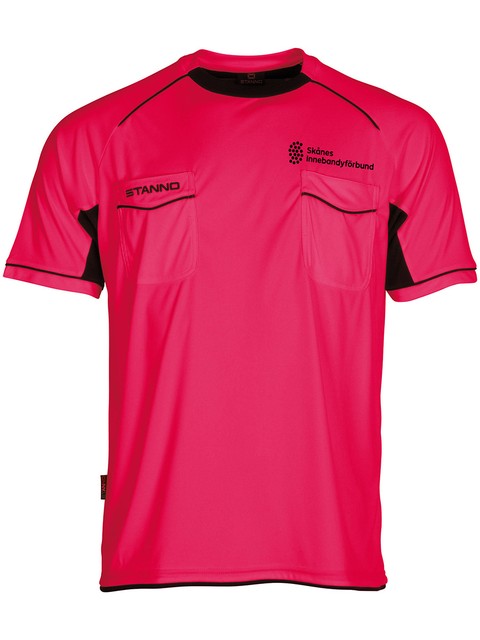 Stanno Referee Shirt Bergamo, Cerise (Skånes IBF Domare)