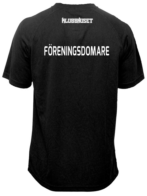 Club Referee Shirt Black (Skånes IBF Domare)
