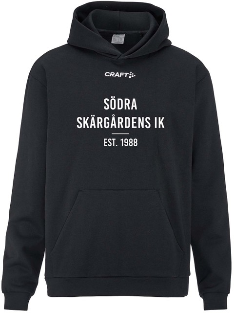 Craft Hoodie COMMUNITY 2.0, Black (Södra Skärgårdens IK)