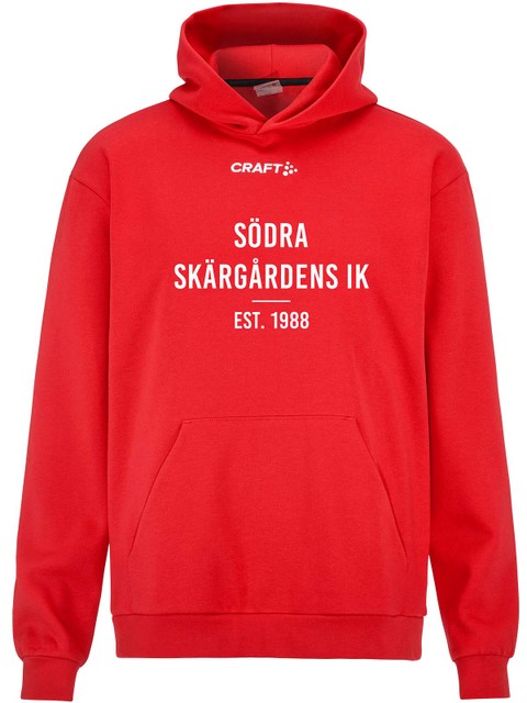 Craft Hoodie COMMUNITY 2.0, Bright Red (Södra Skärgårdens IK)