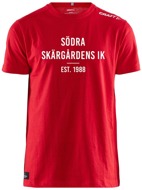 Craft T-shirt Community Mix, Red (Södra Skärgårdens IK)