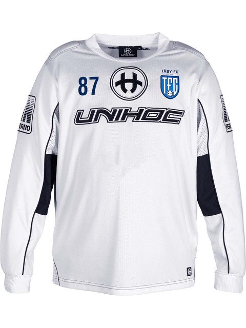 Unihoc Goalie Jersey INFERNO, White (Täby FC)