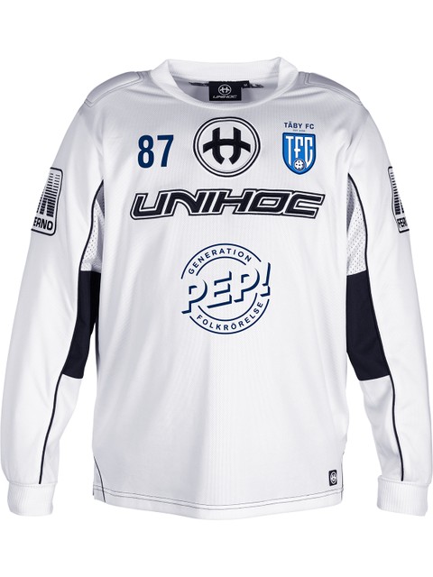 Unihoc Goalie Jersey INFERNO, White (Täby FC)