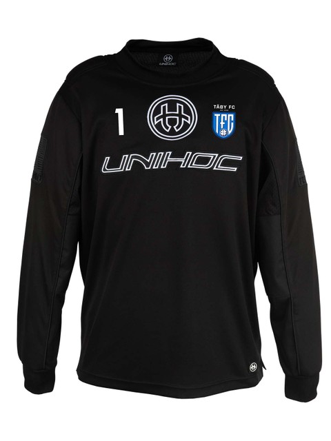 Unihoc Goalie Jersey INFERNO, Black (Täby FC)