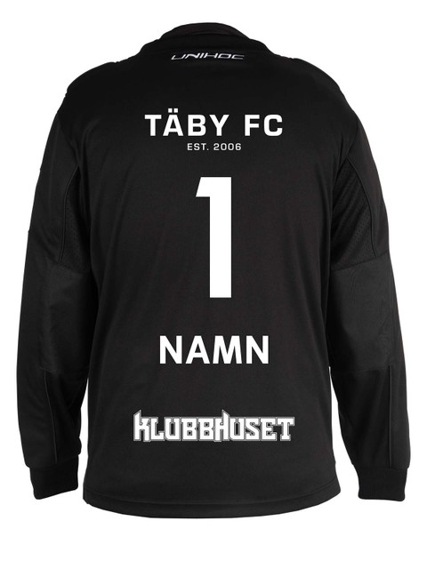 Unihoc Goalie Jersey INFERNO, Black (Täby FC)