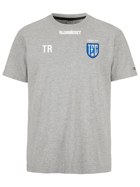 Craft T-shirt COMMUNITY 2.0, Grey Melange (Täby FC)