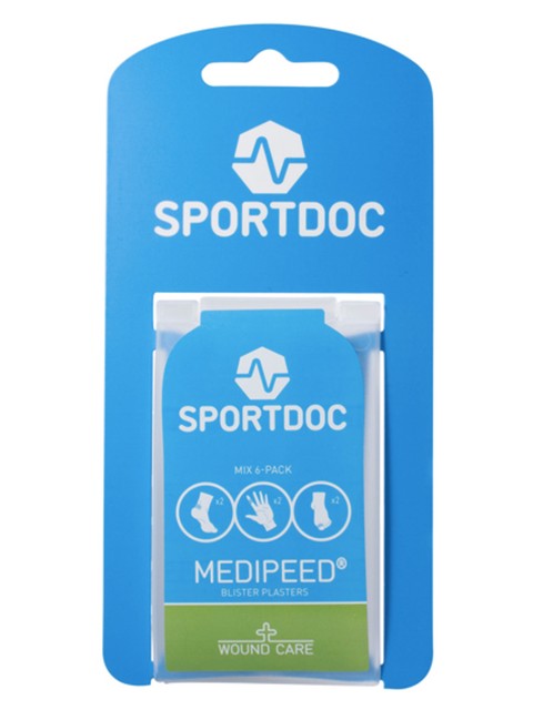 Sportdoc Skavsårsplåster Medipeed Mix (6-pack)