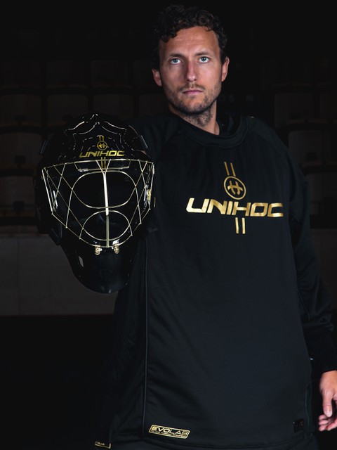Unihoc Goalie Mask ALPHA PRIME EVOLAB