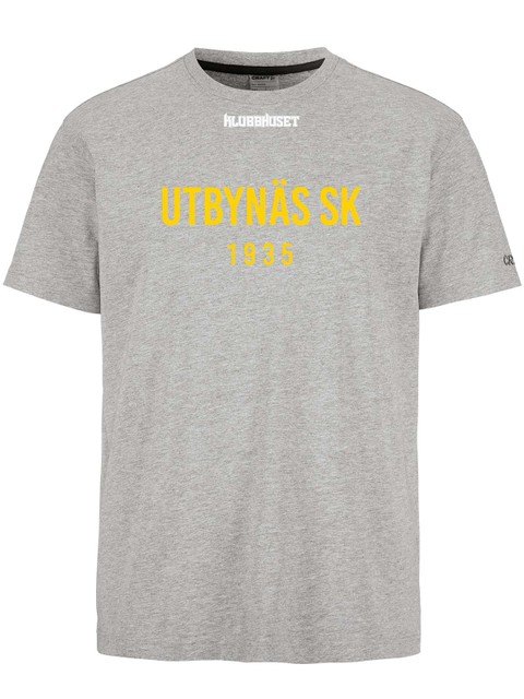 Craft T-shirt COMMUNITY 2.0, Grey Melange (Utbynäs SK)
