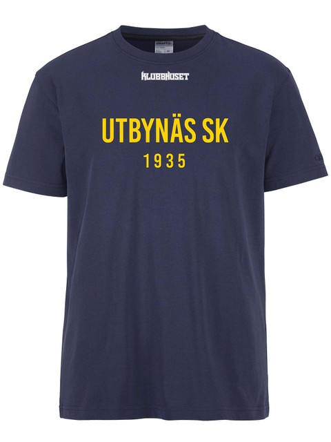 Craft T-shirt COMMUNITY 2.0, Navy (Utbynäs SK)