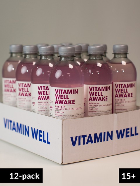 Vitamin Well - Function Drink, 50 cl (12-pack)