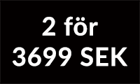 ERBJUDANDE: Köp 2 stycken för 3699 SEK.