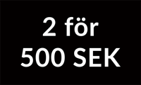 ERBJUDANDE: Köp 2 stycken för 500 SEK