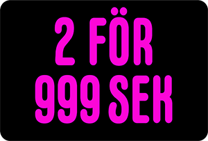 ERBJUDANDE: Köp 2 stycken för 999 SEK.