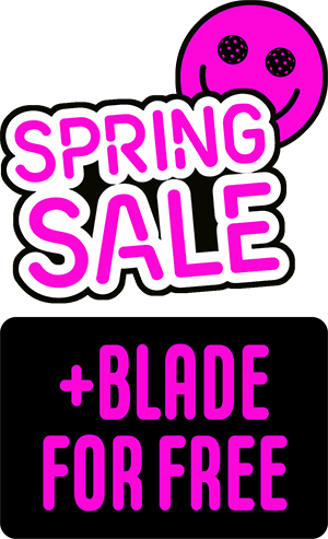 SPRING SALE! This product is on sale for only €119 during our Spring Sale! Also, you get an extra SILK SLICKS blade for free when buying this stick. The deal is valid until May 31.
