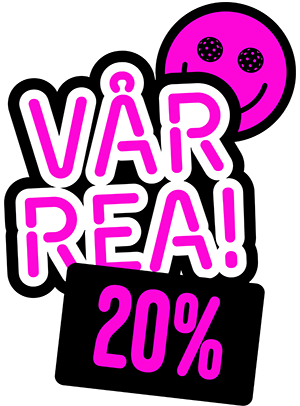 VÅR-REA! Denna produkt är prissänkt 20% under vår-rean. Kampanjen gäller t.o.m. 31 maj.