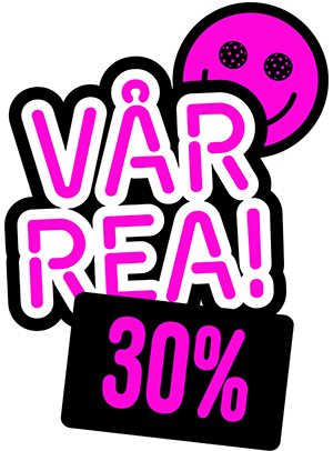 VÅR-REA! Denna produkt är prissänkt 30% under vår-rean. Kampanjen gäller t.o.m. 31 maj.