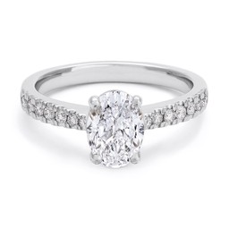 Fenia Electra labotatoriotimanttisormus yht. 1,16ct 18K valk Fenia Electra labotatoriotimanttisormus yht. 1,16ct 18K valk