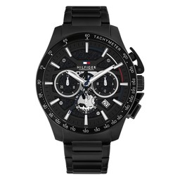 1792262 Tommy Hilfiger Bank Rannekello 44mm, musta 1792262 Tommy Hilfiger Bank Rannekello 44mm, musta
